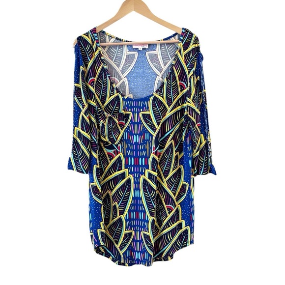 Mara Hoffman Swim Womens Cover Up Dress Size S Beach Maximalist Geometric Resort - Picture 1 of 9